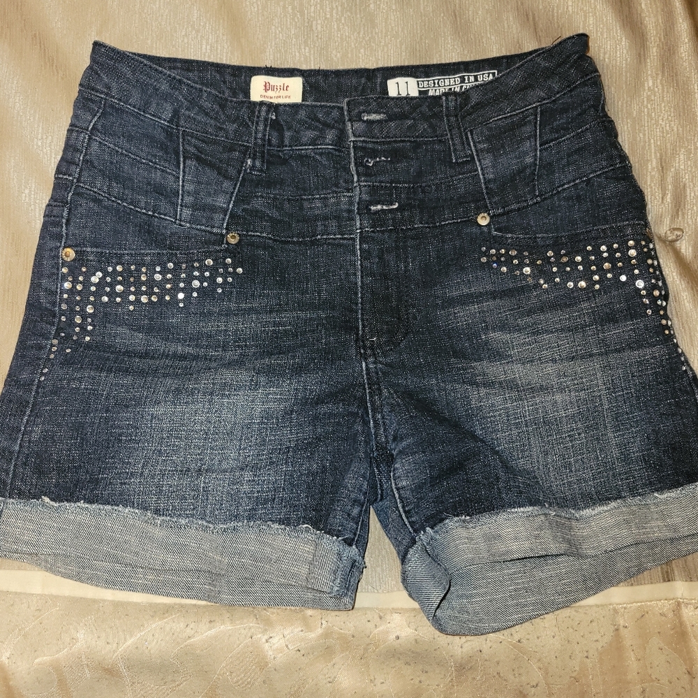 MUST GO!!! Denim jean Shorts high waisted shorts size 11
